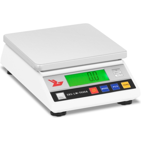 Präzisionswaage - 7.500 g / 0,1 g - LCD