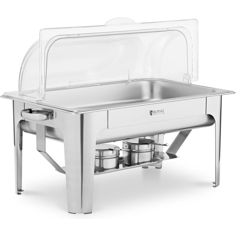 Chafing Dish - GN 1/1 - Royal Catering - 8,5 L - breiter Stand