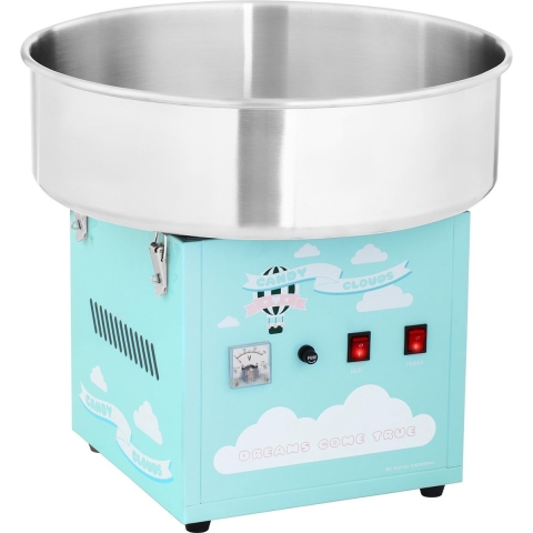Zuckerwattemaschine - 52 cm - 1200 W - blau - Royal Catering