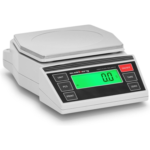 Digitale Präzisionswaage - 2 g bis 10 kg / 0,1 g - 196 x 160 mm
