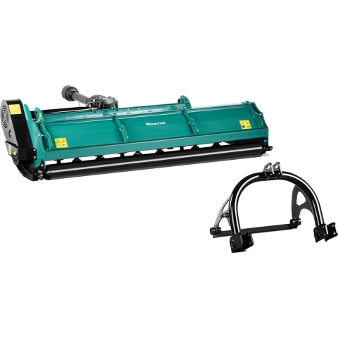 Schlegelmulcher - 2150 mm Arbeitsbreite - Dreipunktaufhängung (Kat. I/II) - selbst reinigende Walze