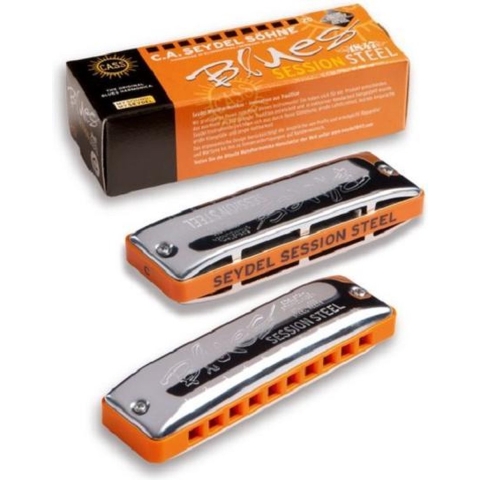 C.A. Seydel Session Steel A-Dur 20 Mundharmonika