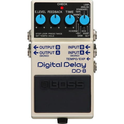 Boss DD-8 Digital Delay, Effektgerät für E-Gitarre