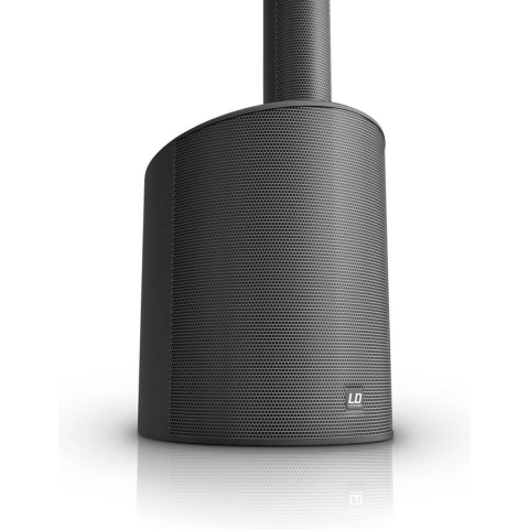 LD Systems Maui 5 Portable PA-System Aktives Säulensystem mit 3-Kanal Mixer