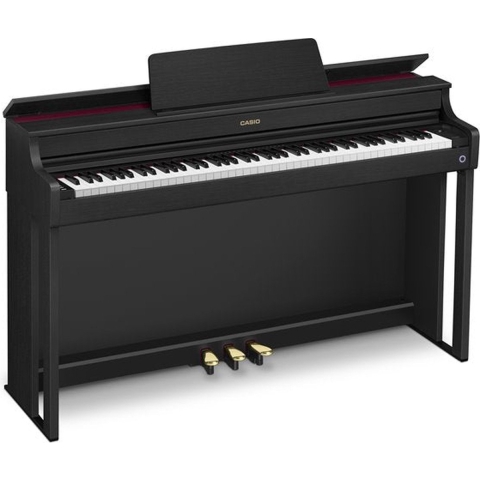 Casio AP-300-BK Digitalpiano, schwarz matt, Smart Scaled Hammer Action-Tastatur