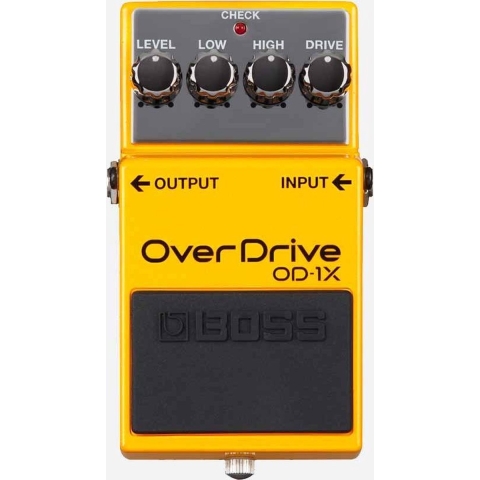 Boss OD-1X OverDrive, neues Effektgerät für E-Gitarre Stompbox