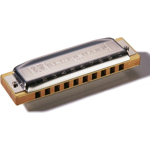 Hohner Blues Harp A-Dur /20 Mundharmonika HOM533107