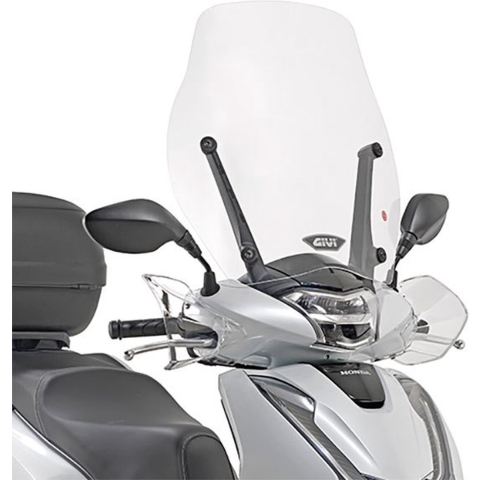GIVI Windshield, for motorcycles and scooters, D1155S Tall smoked