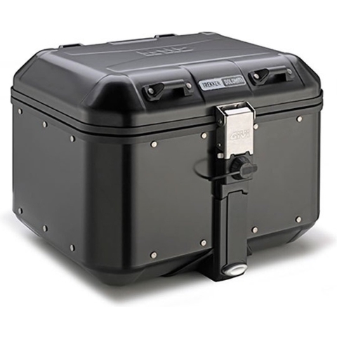 GIVI DLM46 Trekker Dolomiti Monokey Top Case, boxes and side boxes for motorcycles, black aluminium