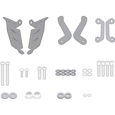 GIVI Additional mounting kit, Motorcycle-specific luggage, 2140KIT