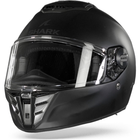 SHARK Spartan RS Blank, Full-face helmet, Matt black KMA