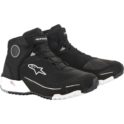 ALPINESTARS CR-X Drystar Shoes, Motorcycle, Black-White
