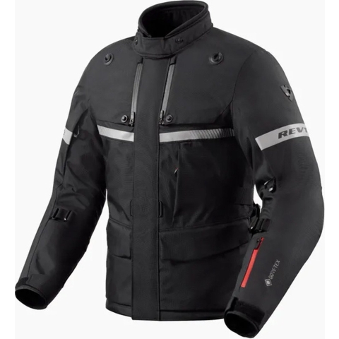 REV'IT! Poseidon 3 GTX jacket, Men's Gore-Tex® motorcycle, Black