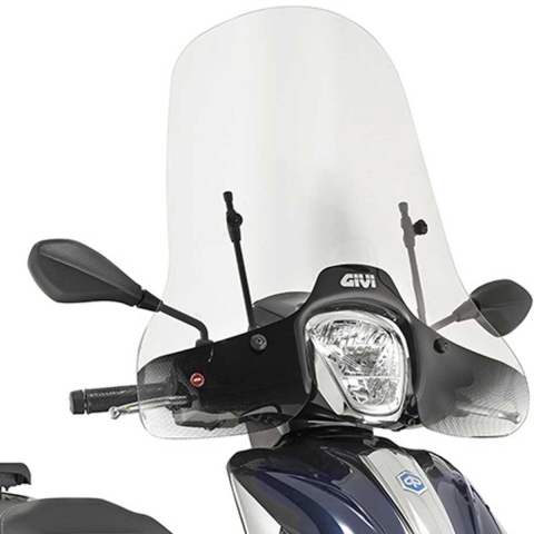 GIVI Windshield, for motorcycles and scooters, 5612A w/o mounting kit