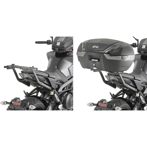 GIVI FZ Top case holder Monolock or Monokey, Motorcycle-specific luggage, 2132FZ