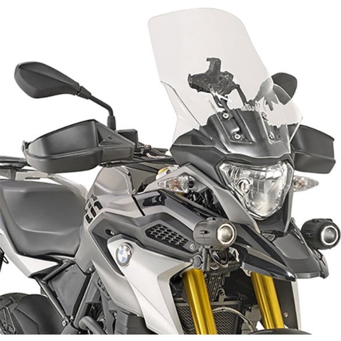 GIVI Windshield, for motorcycles and scooters, D5126ST Tall transparent