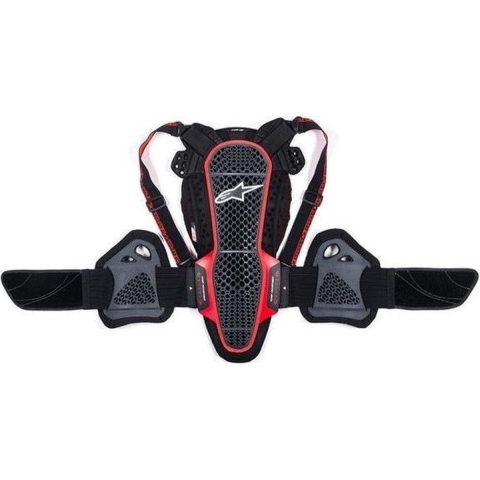 ALPINESTARS Nucleon KR-3, Back protectors for motorcycle jacket, Black-Red