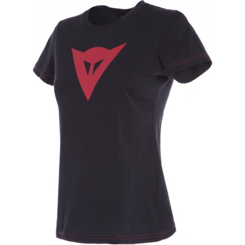 DAINESE Speed Demon Lady, T-shirts and sweaters for the motorcyclist, Black-Red
