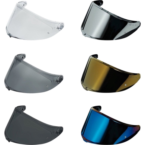 AGV K6 Visor, visors and Pinlocks, Transparent