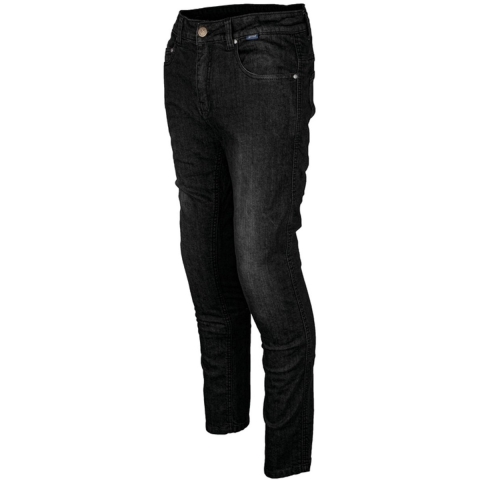GMS Rattle Slim, Men's motorcycle jeans, Black length 30