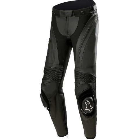 ALPINESTARS Stella Missile V3 Pants, Women's leather motorcycle, Black-Black