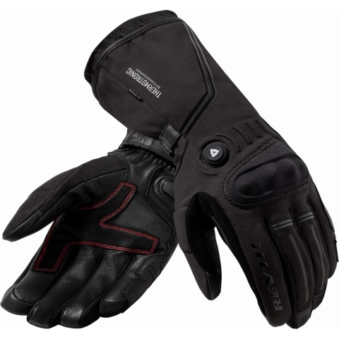 REV'IT! Liberty H2O Lady kit, Heated motorcycle gloves, Black