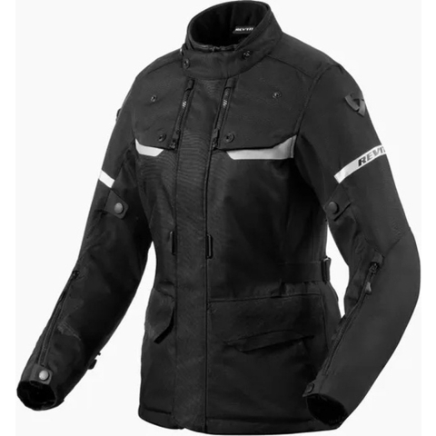 REV'IT! Outback 4 H2O Lady jacket, Women's textile motorcycle, Black