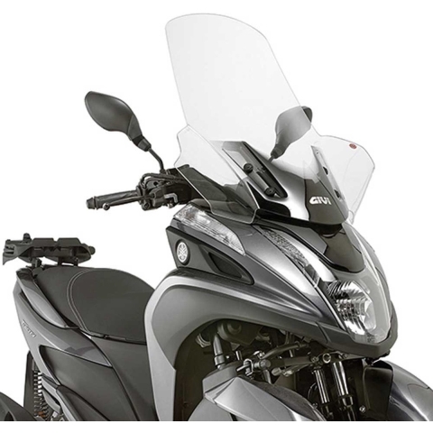 GIVI Windshield, for motorcycles and scooters, 2120DT Transparent excl. mounting kit