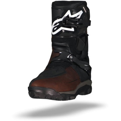 ALPINESTARS Belize Drystar Oiled, Adventure motorcycle boots, Brown-Black