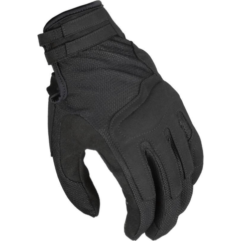 MACNA Darko, Motorcycle summer gloves, Black
