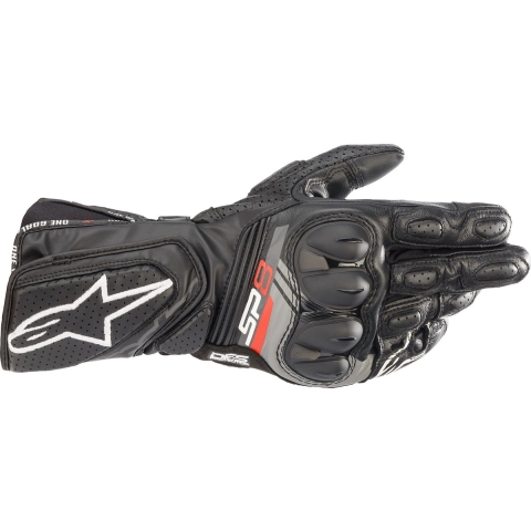 ALPINESTARS SP-8 V3, Motorcycle racing gloves, Black