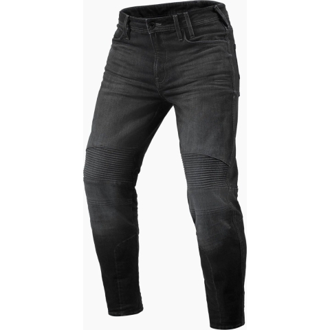 REV'IT! Moto 2 TF, Men's motorcycle jeans, Dark grey used length 32