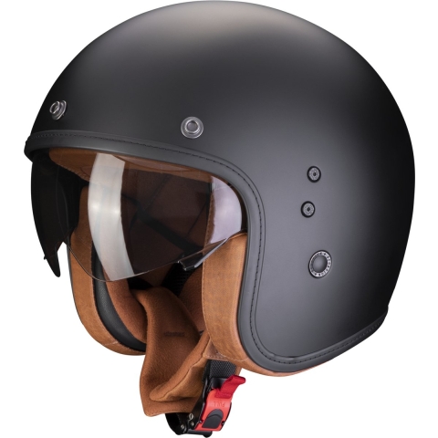 SCORPION Belfast Evo Luxe Matt, Jet helmet, Black