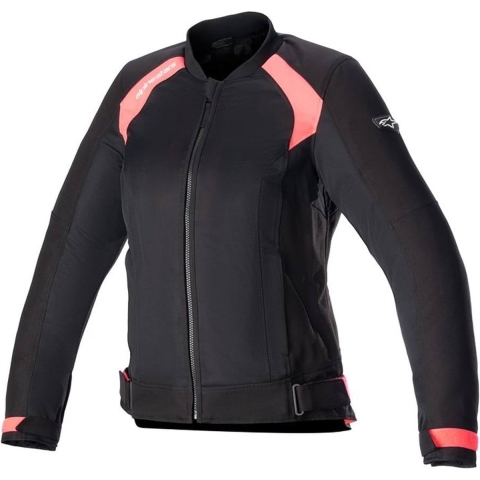 ALPINESTARS Eloise V2 Women's Air Jacket, summer motorcycle, Black-Diva Pink