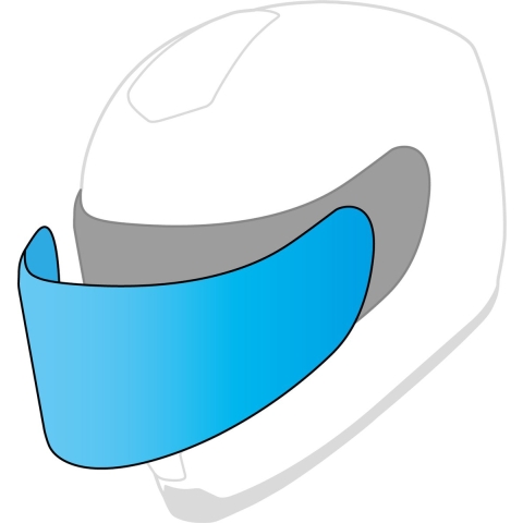SCHUBERTH Visor E1, visors and Pinlocks, XL-3XL, 80% tinted