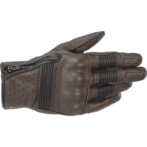ALPINESTARS Rayburn V2 Gloves, Motorcycle summer, Tobacco Brown-Black
