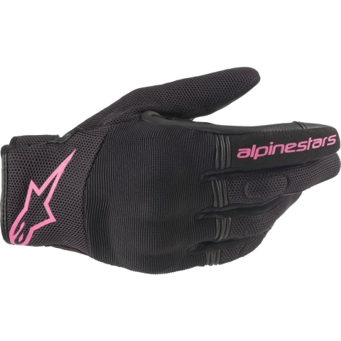 ALPINESTARS Stella Copper Gloves, Motorcycle summer, Black-Fuchsia
