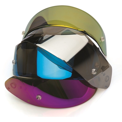 SCORPION Visor EXO-R1/1400/520/391 (KDF16-1), visors and Pinlocks, Blue iridium