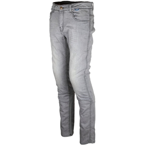 GMS Cobra Straight, Men's motorcycle jeans, Light grey length 36
