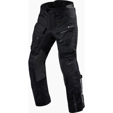 REV'IT! Defender 3 GTX pants, Men's Gore-Tex® motorcycle, Black short