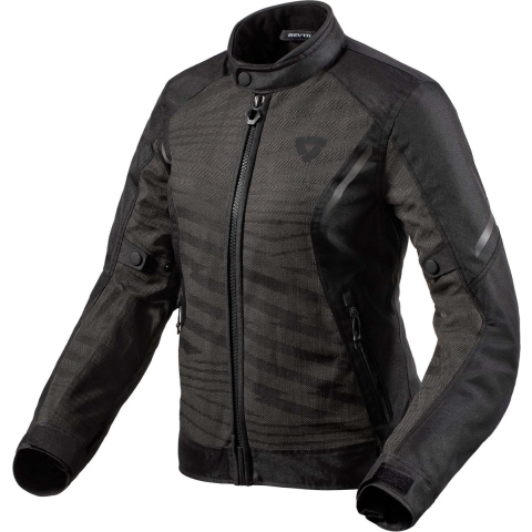 REV'IT! Torque 2 H2O Lady, Women's summer motorcycle jacket, Black Anthracite