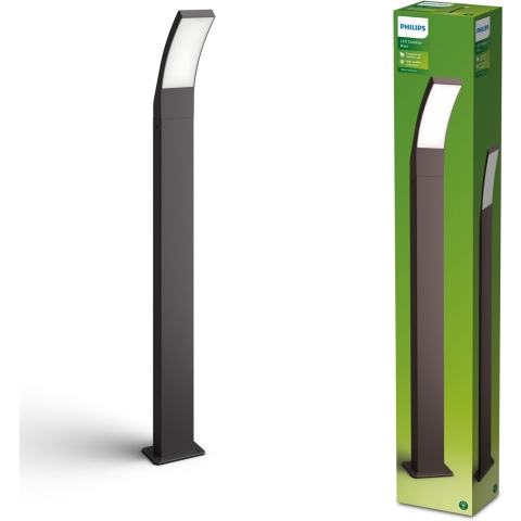 Splay Post Anthrazit 12W 27K HV Beleuchtung