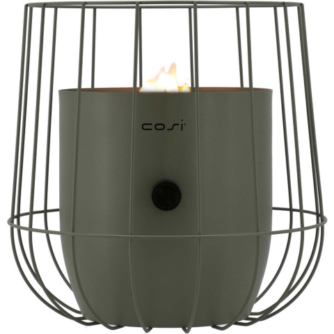 Feuertisch Scoop Korb oliv