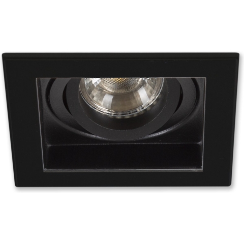 Set Axl inbouwspots 4 stück schwarz