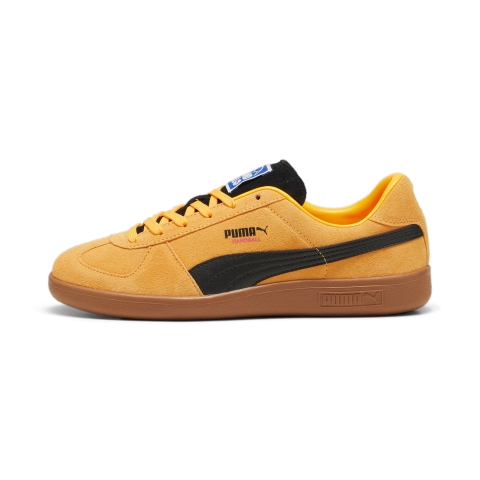 PUMA Handballschuhe, Schuhe, Sun Stream/Schwarz/Caramel Latte, 46