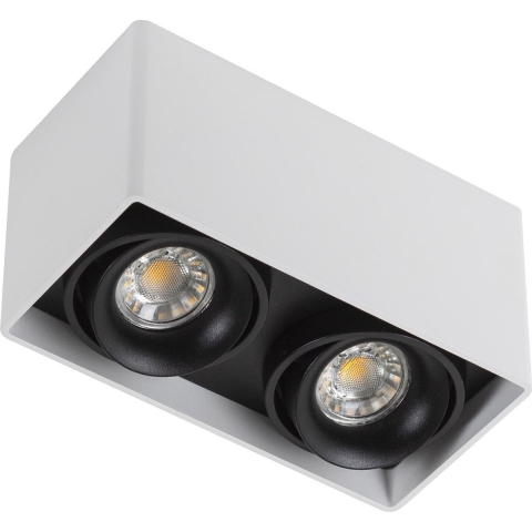 Aufbaustrahler Bjorn 2 Weiß