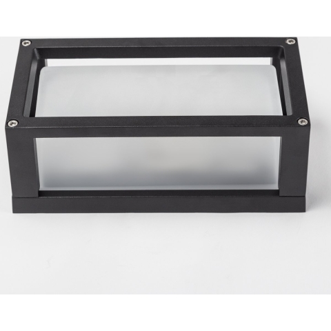 Brick Wandleuchte Schwarz mit Smart Wifi LED