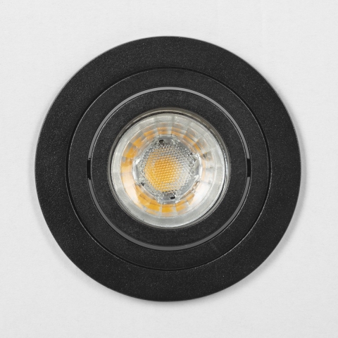 Satz von 4 Lune Rund Schwarz