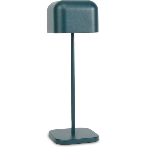 Cabo Tischlampe Matt Ozeanblau Mittel