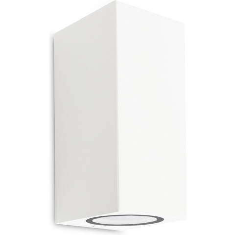 Geo Up&Down Wandleuchte Weiß